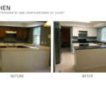 KITCHEN BEFORE & AFTER